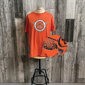 Adult Orange Tee Shirt - Owl - National Day for Truth and Reconciliation